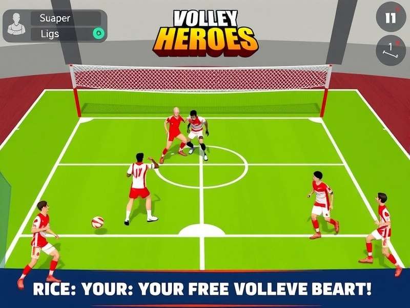 Madras Volley Heroes Game Screenshot